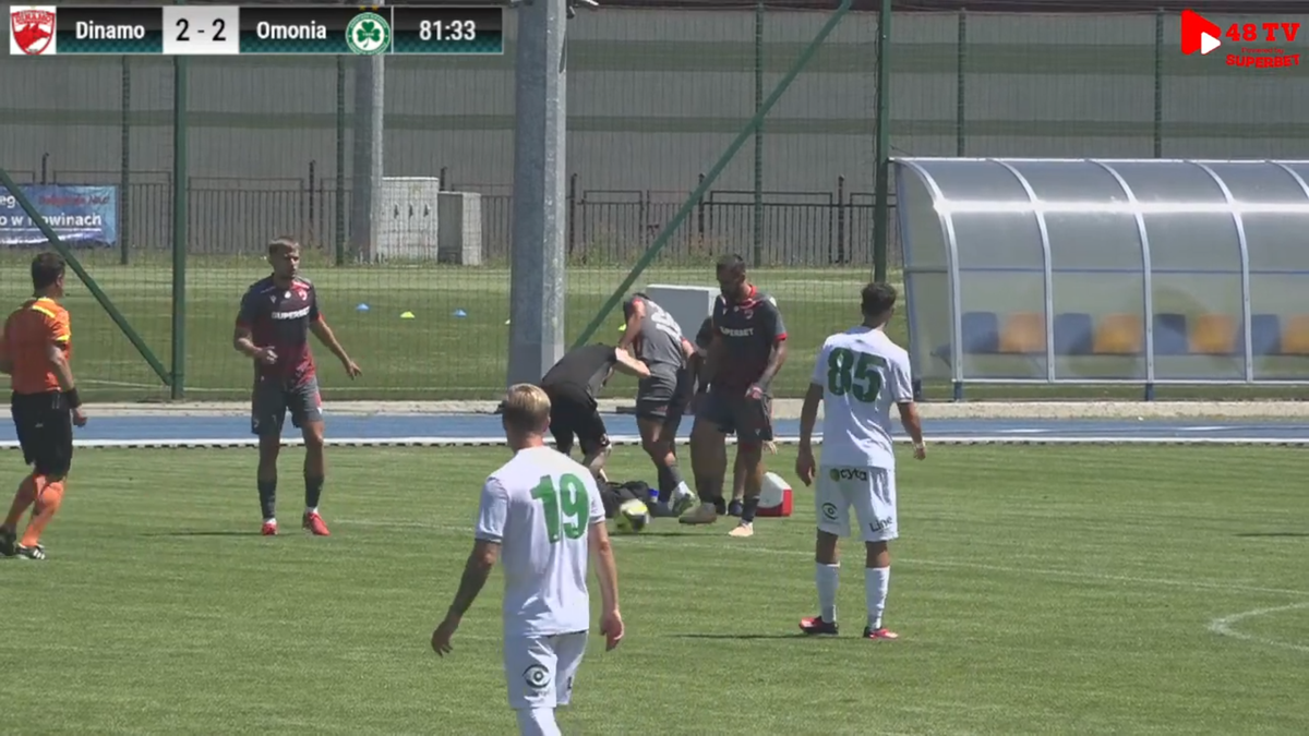 Urmărit de ghinion! Pariul lui Dinamo pentru sezonul viitor s-a „rupt”: cât de gravă e accidentarea