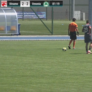 Antonio Bordușanu s-a accidentat în amicalul dintre Dinamo și Omonia