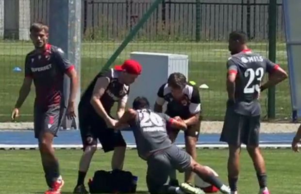 Urmărit de ghinion! Pariul lui Dinamo pentru sezonul viitor s-a „rupt”: cât de gravă e accidentarea