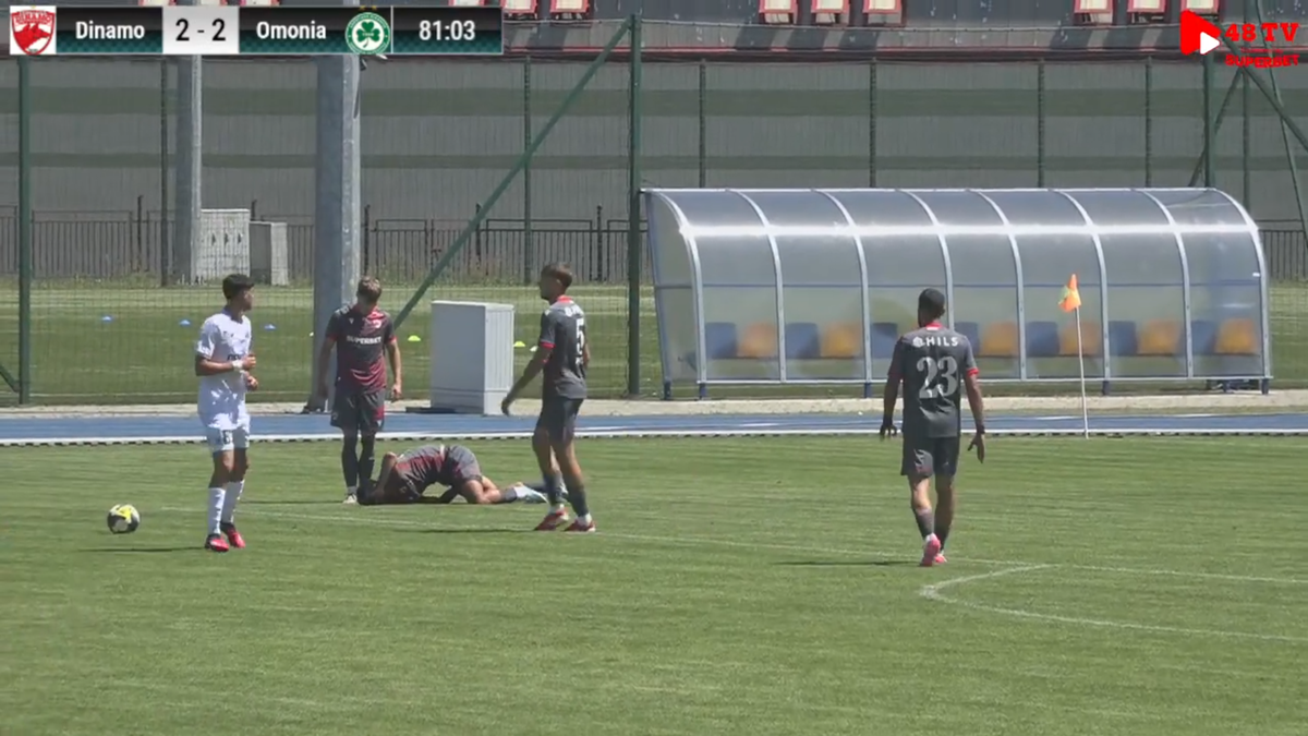 Urmărit de ghinion! Pariul lui Dinamo pentru sezonul viitor s-a „rupt”: cât de gravă e accidentarea