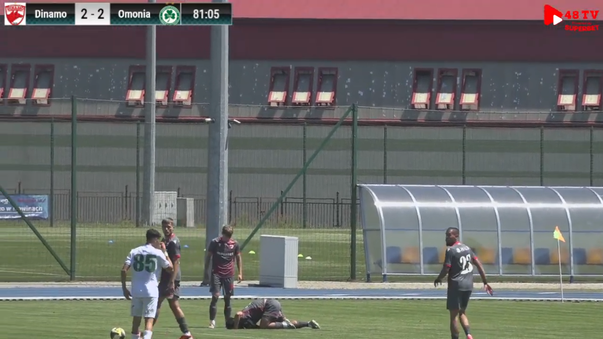 Urmărit de ghinion! Pariul lui Dinamo pentru sezonul viitor s-a „rupt”: cât de gravă e accidentarea