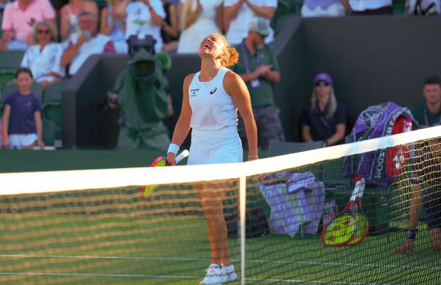 O nouă surpriză imensă la Wimbledon: a fost eliminată de noua senzație a competiției