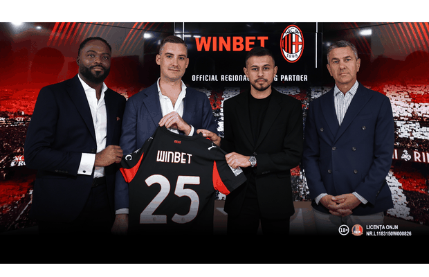 AC Milan și WINBET dau startul unui nou parteneriat regional