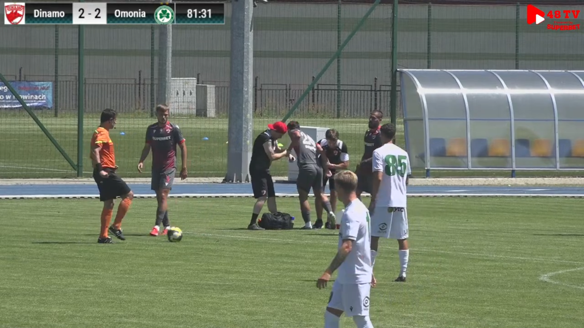 Urmărit de ghinion! Pariul lui Dinamo pentru sezonul viitor s-a „rupt”: cât de gravă e accidentarea