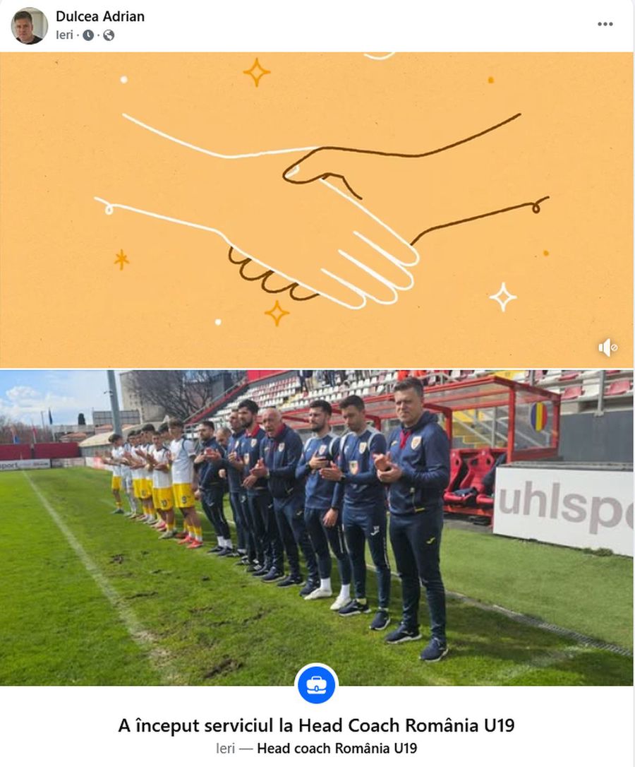 Nemaivăzut! Cum a anunțat că e noul selecționer al României