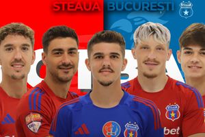 Steaua București a oficializat astăzi 5 transferuri: trei români și doi spanioli