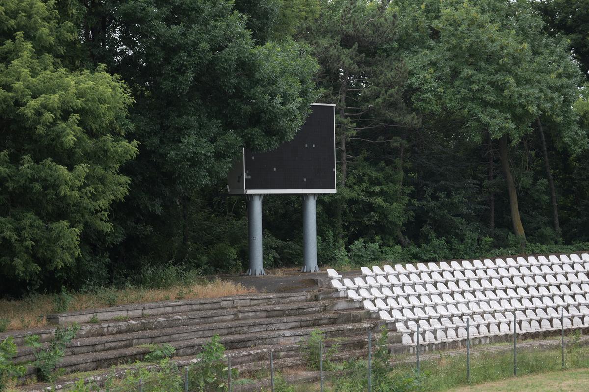 Cum arată stadionul „Delta - Gheorghe Iamandi” din Tulcea // foto: Andrei Furnigă (GSP)