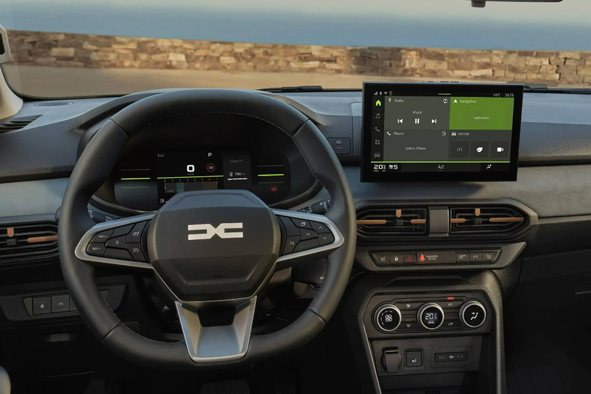 Au început comenzile pentru Dacia Sandero Stepway Hybrid 155 // foto: dacia.ro