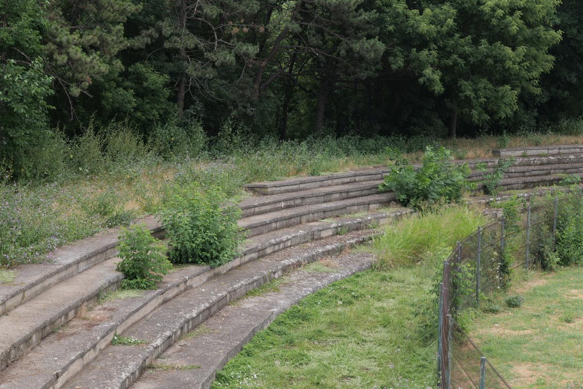 Cum arată stadionul „Delta - Gheorghe Iamandi” din Tulcea // foto: Andrei Furnigă (GSP)