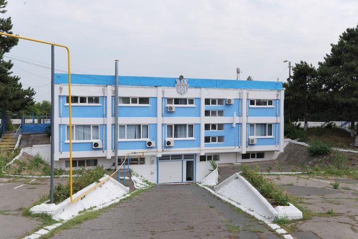 Cum arată stadionul „Delta - Gheorghe Iamandi” din Tulcea // foto: Andrei Furnigă (GSP)