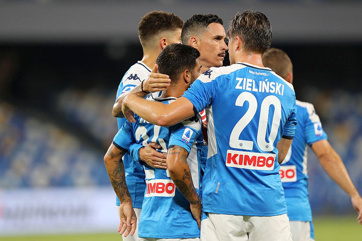 FOTO Napoli - Lazio 01.08.2020