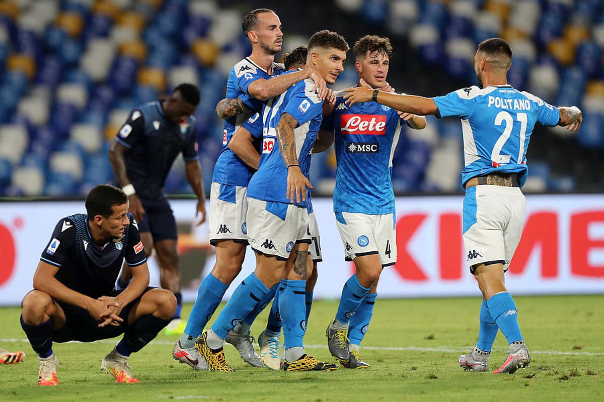 FOTO Napoli - Lazio 01.08.2020