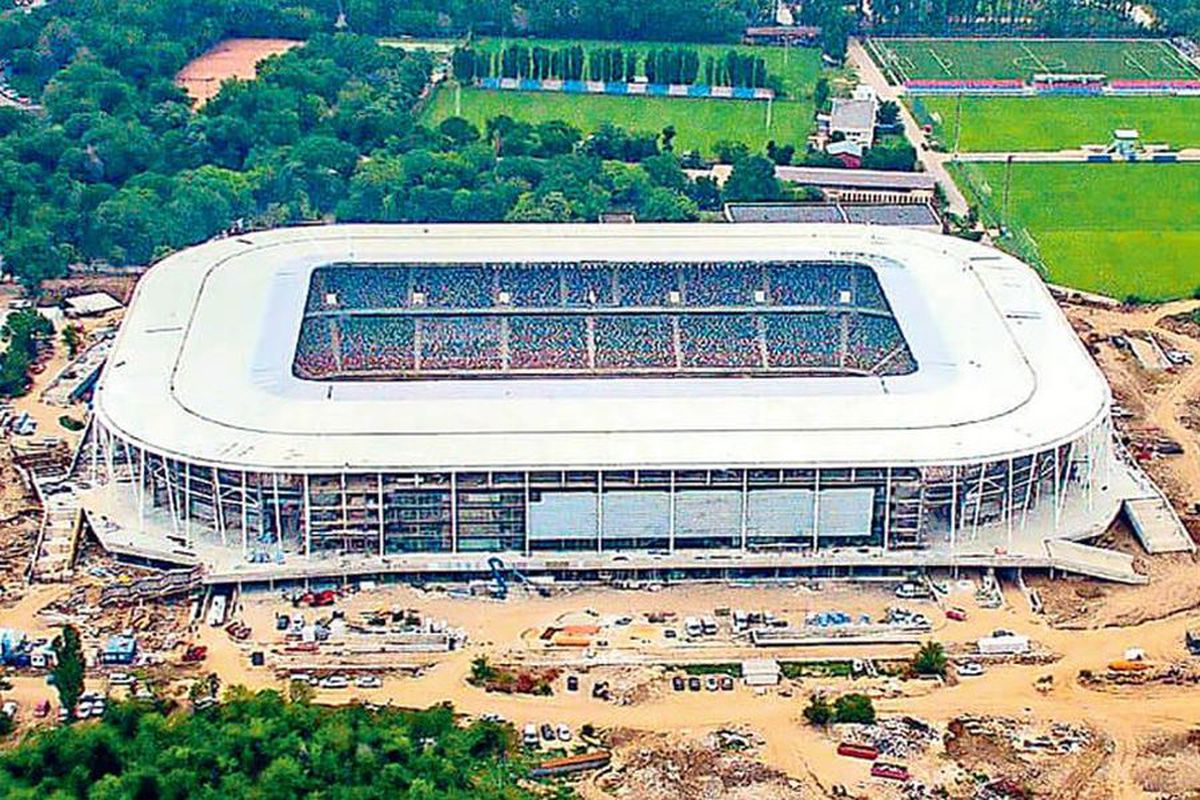 FOTO Imaginea pe care toți steliștii o așteaptă » Așa va arăta „bijuteria” din Ghencea