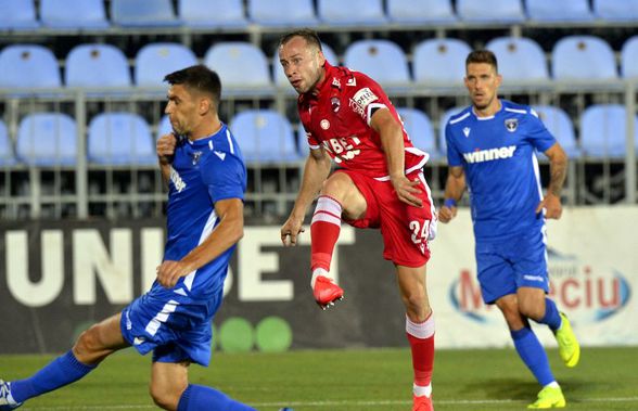 VOLUNTARI - DINAMO 1-2. Filip Mrzljak, încurcat de programul infernal: „Mâine avem meci iar?”