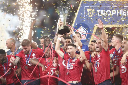 Lille a câștigat Supercupa Franței // foto: Imago
