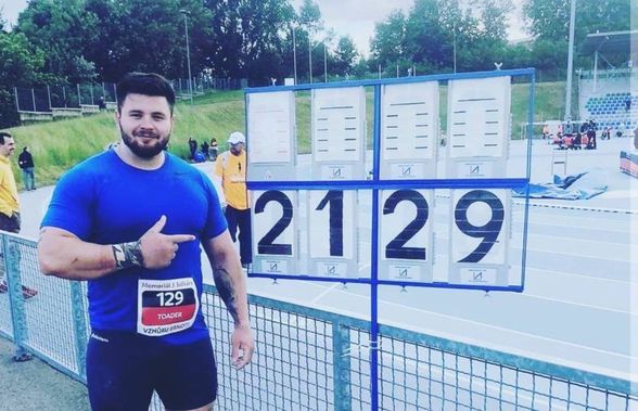 Povestea lui Rareș Toader, Hulk de România » Când intră în concurs la Jocurile Olimpice uriașul care are toate recordurile naționale
