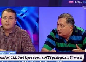 Vali Moraru, dialog încins în direct cu Ion Crăciunescu, din cauza Stelei: „Dacă a fost o anomalie în trecut, să continuăm cu ea? Hai să facem campionat de ministere!”