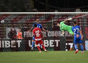 Spectacol în Dinamo - Clinceni! Două goluri de generic marcate în Ștefan cel Mare