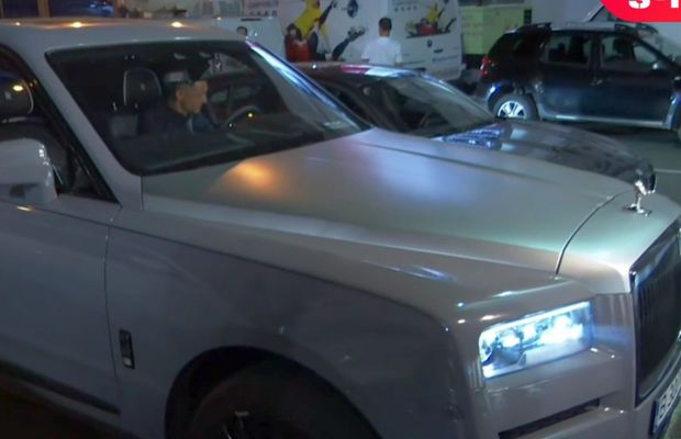 Mirel Rădoi a venit cu un superbolid la Dinamo - Clinceni! A făcut senzație în parcarea de la oficială