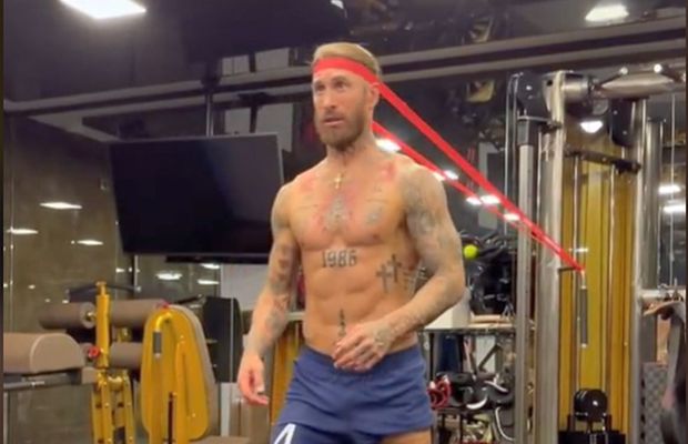 Sergio Ramos i-a bulversat pe fani cu antrenamentul său: „Ce faci, frate?”