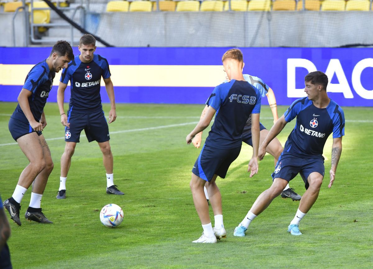 Fotbalistul care l-a impresionat pe Dică de la revenirea la FCSB: „A fost cel mai bun!”