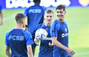 Dică a stabilit ultimele detalii înainte de Dunajska Streda - FCSB » Cine l-a luat în primire pe David Miculescu