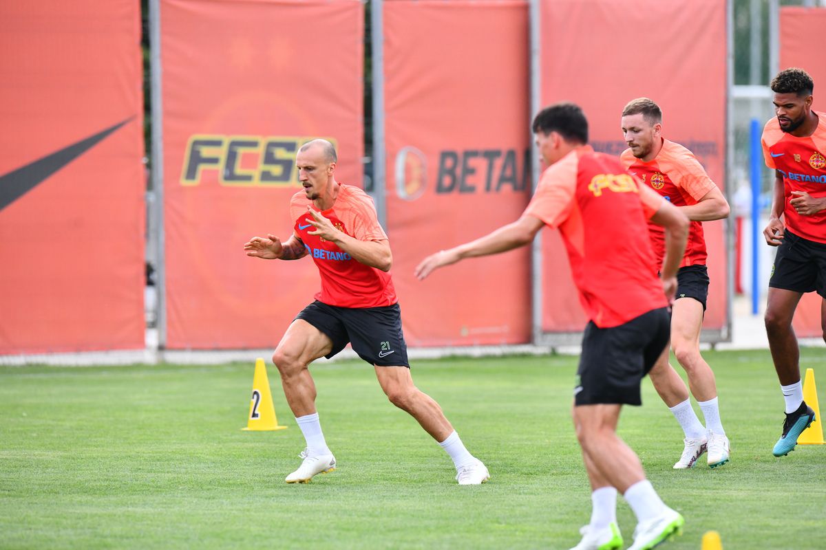 Antrenament FCSB - CSKA 1948