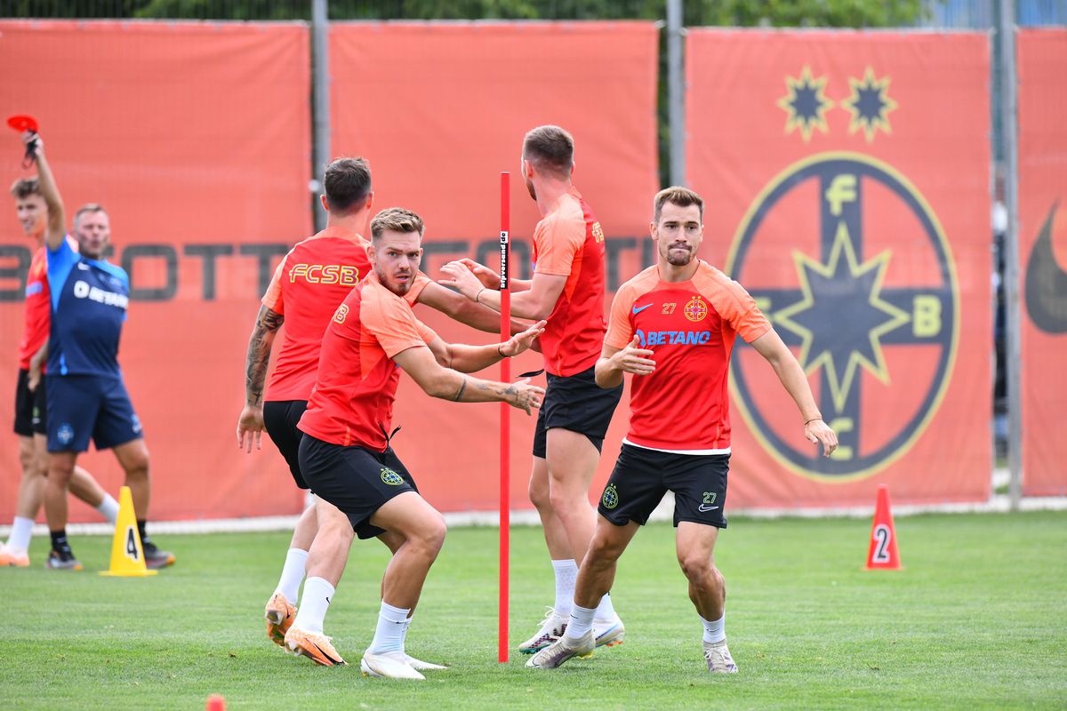 Antrenament FCSB - CSKA 1948