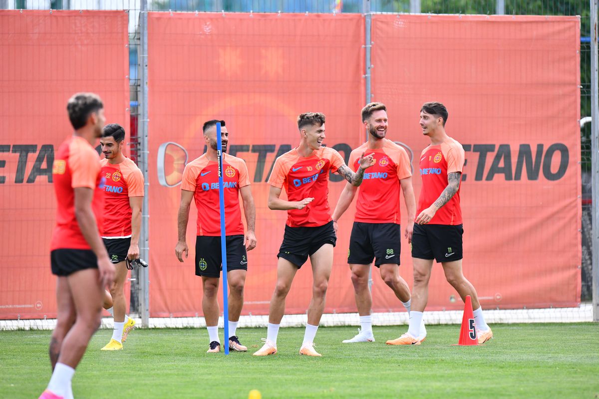 Antrenament FCSB - CSKA 1948