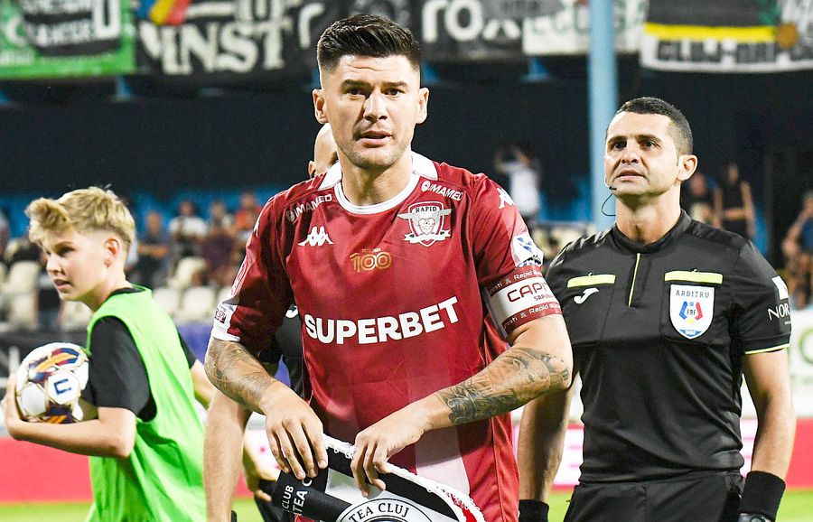 Cristian Sapunaru la Rapid, foto: Imago Cutremur la Rapid: liderul Cristian Săpunaru aducea alcool la echipă! Dan Șucu e furios și NU-L MAI VREA director sportiv! Informații noi din debandada din vestiar