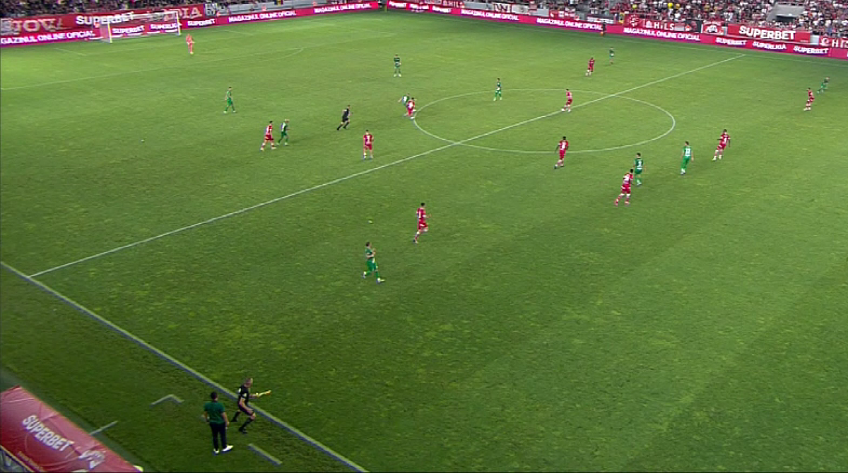 Autogol caraghios în Dinamo - Gloria Buzău