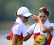 Ionela Cozmiuc și Gianina van Groningen, medaliate cu argint olimpic la Paris Foto: Raed Krishan (Vaires-sur-Marne)