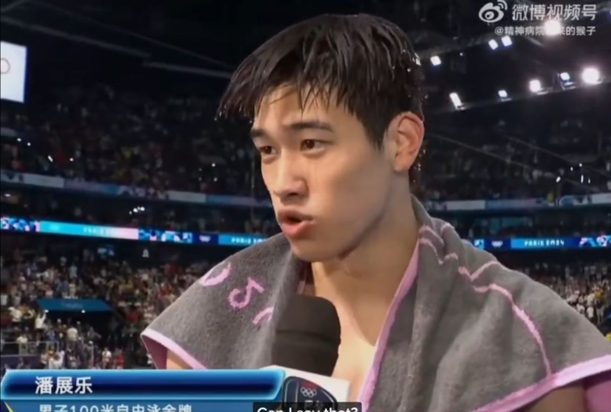 În direct la televiziunea din China, Pan Zhanle a lansat acuzații severe la adresa rivalilor de la Jocurile Olimpice: „Am voie să zic asta?”