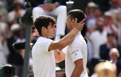 Sârbul Novak Djokovic (37 de ani) și spaniolul Carlos Alcaraz (21 de ani) se vor înfrunta în finala competiției de tenis masculin de la Jocurile Olimpice.