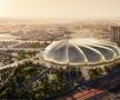 Cele 15 stadioane din 5 orașe ce vor găzdui meciurile de la CM 2034 din Arabia Saudită / Foto: dezeen.com