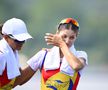 Ionela Cozmiuc și Gianina van Groningen, medaliate cu argint olimpic la Paris Foto: Raed Krishan (Vaires-sur-Marne)