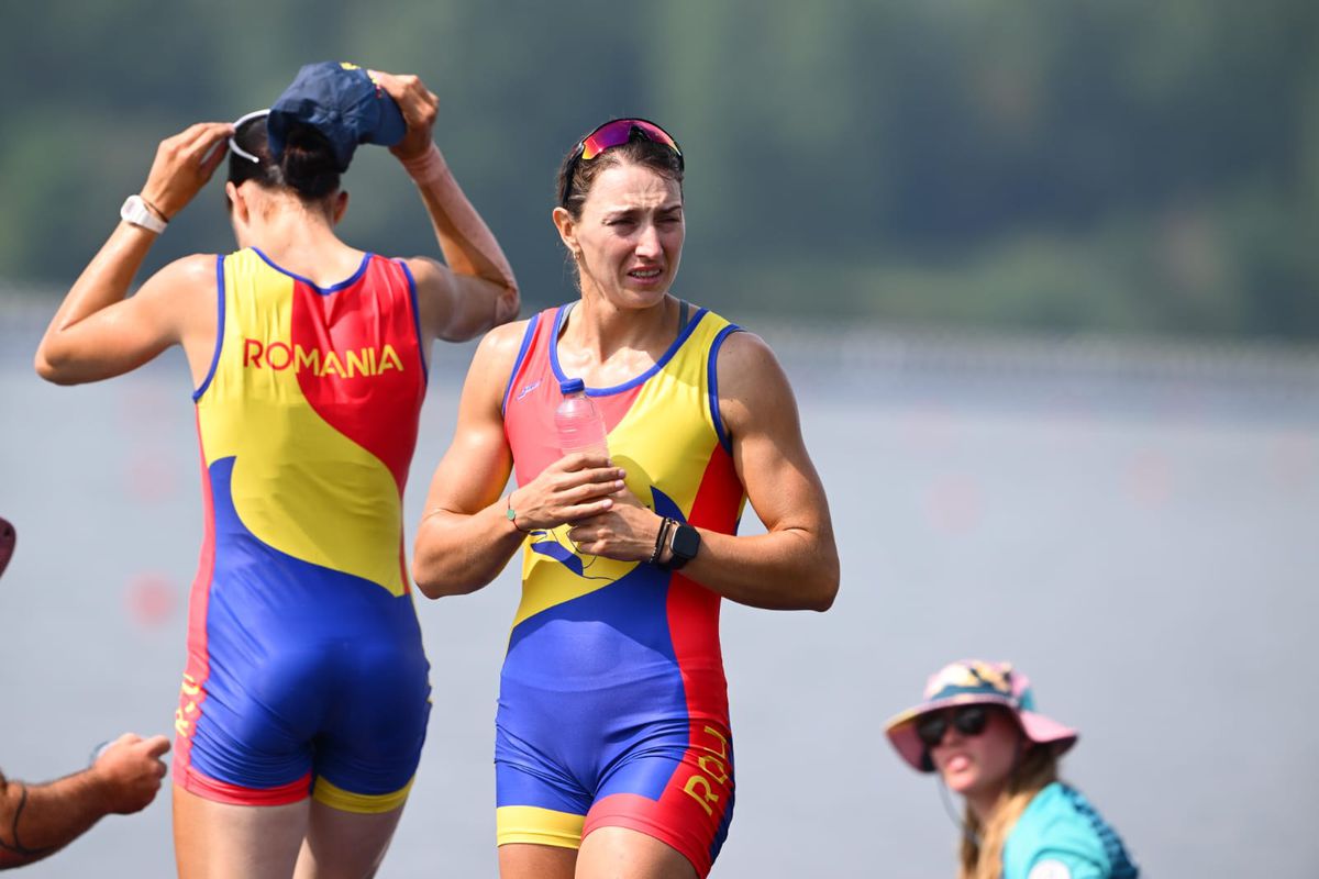 Ioana Vrînceanu și Roxana Anghel au obținut medalia de ARGINT la dublu rame feminin