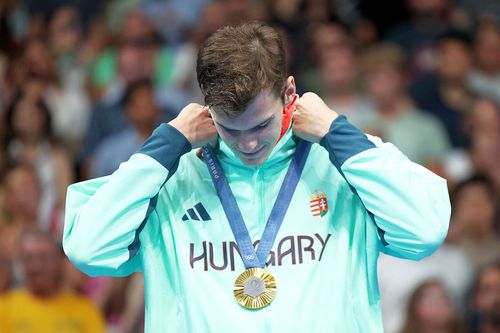 Hubert Kos a cucerit aurul la proba de înot, 200 de metri spate // foto: Guliver/gettyimages