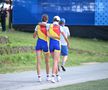 Ionela Cozmiuc și Gianina van Groningen, medaliate cu argint olimpic la Paris Foto: Raed Krishan (Vaires-sur-Marne)