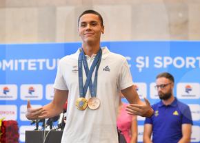 David Popovici, nominalizat de Federația Europeană de Natație la titlul de cel mai bun sportiv al anului » Se luptă cu Marchand, Milak, Wiffen și Ceccon