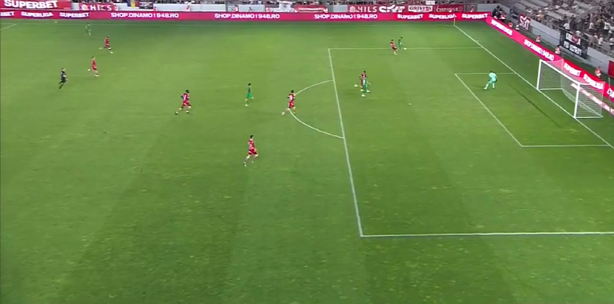 Autogol caraghios în Dinamo - Gloria Buzău