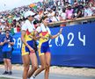 Ionela Cozmiuc și Gianina van Groningen, medaliate cu argint olimpic la Paris Foto: Raed Krishan (Vaires-sur-Marne)