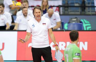 Naționala Sloveniei, pregătită de Gheorghe Crețu, s-a calificat în sferturile probei de volei masculin de la Jocurile Olimpice