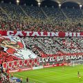 Scenografia fanilor dinamoviști la derby-ul cu FCSB / Foto: GSP
