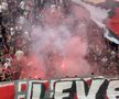 Scenografia fanilor dinamoviști la derby-ul cu FCSB / Foto: GSP
