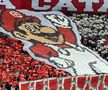 Scenografia fanilor dinamoviști la derby-ul cu FCSB / Foto: GSP