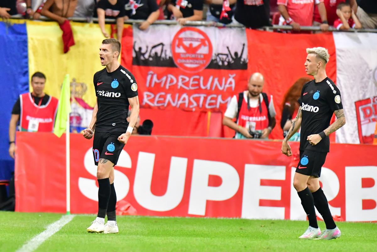 Dinamo - FCSB, imagini de joc