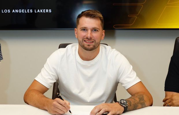 Luka Doncic a semnat o înțelegere în valoare de 165 de milioane de dolari cu Los Angeles Lakers: „Să joc pentru acest oraș e o onoare”