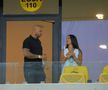 Giani Kiriță alături de iubita sa, Maria, la Dinamo - FCSB / Foto: GSP