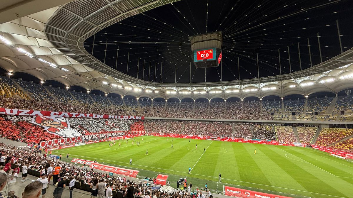 Scenografie cu bucluc în derby! Dinamoviștii n-au putut să-l miște pe „Mario”